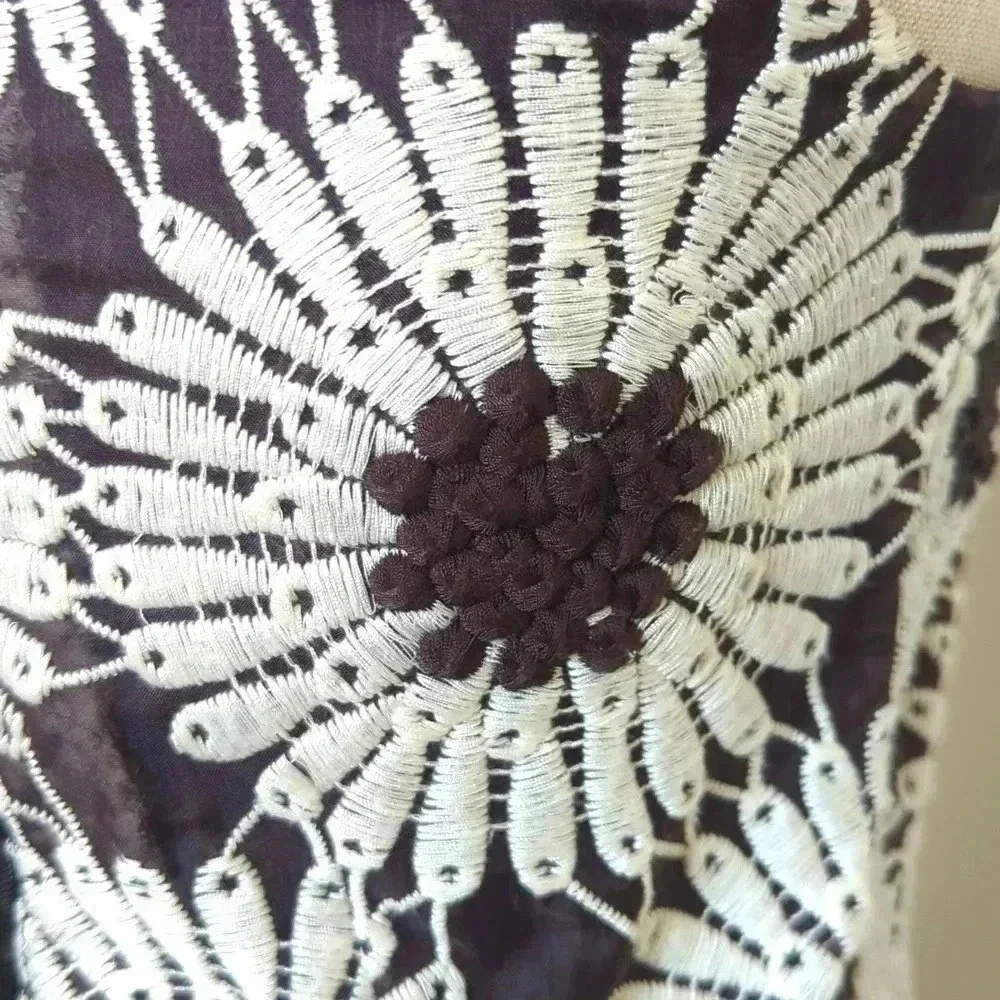 Kate Spade Embroidered Flower Dress